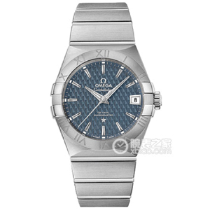 VS廠歐米茄格紋藍(lán)面條釘星座38m