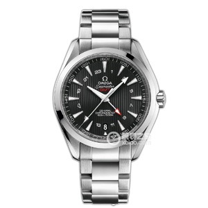 VS廠歐米茄精鋼黑盤GMT海馬150米43m