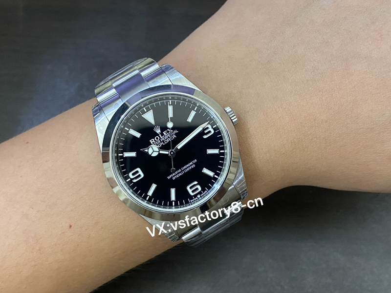 VS廠勞力士40m探險家探一復(fù)刻版丹東3230機做工細(xì)節(jié)值不值得入手