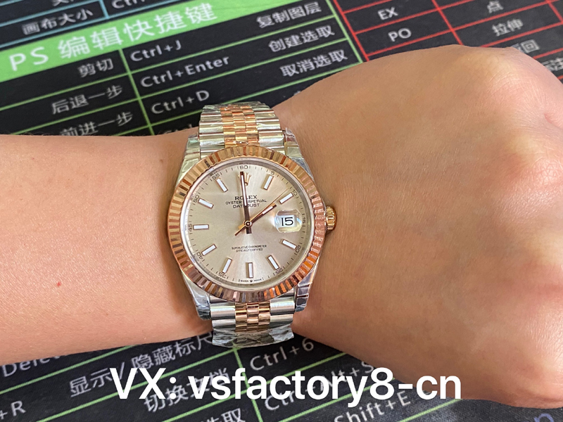 勞力士玫瑰金香檳面日志復(fù)刻腕表丹東3235機芯還原的怎么樣