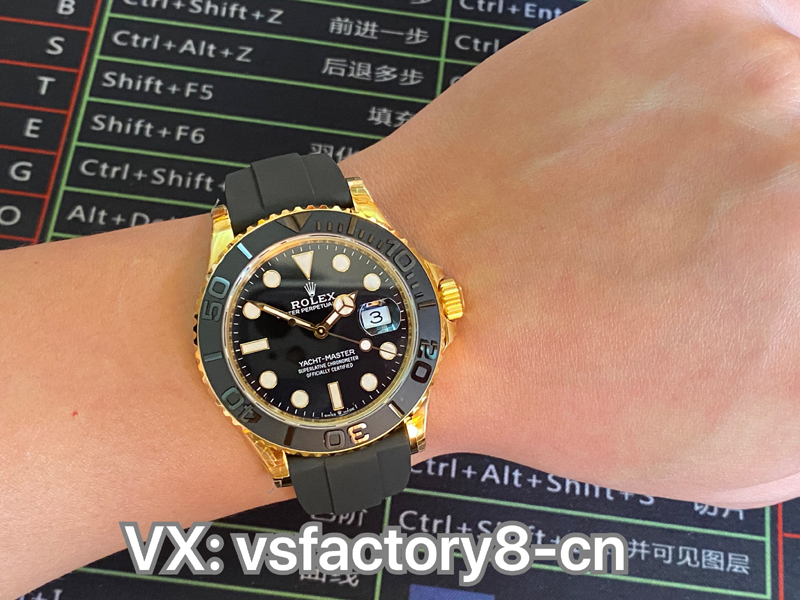 VS廠勞力士黃金游艇配重V3版本丹東3235機芯還原是否達到了最高版本