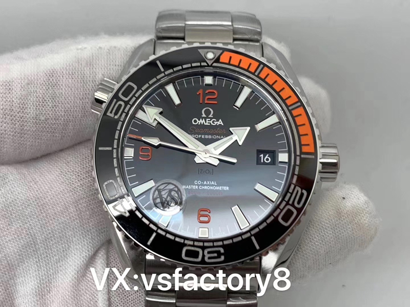 VS廠歐米茄四分之一橙海馬600米復刻表細節做工還原的怎么樣