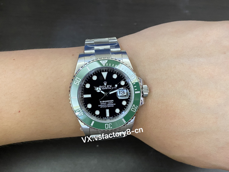 VS廠勞力士第三代綠水鬼丹東3235機(jī)復(fù)刻腕表還原細(xì)節(jié)做工是天花板級別嗎