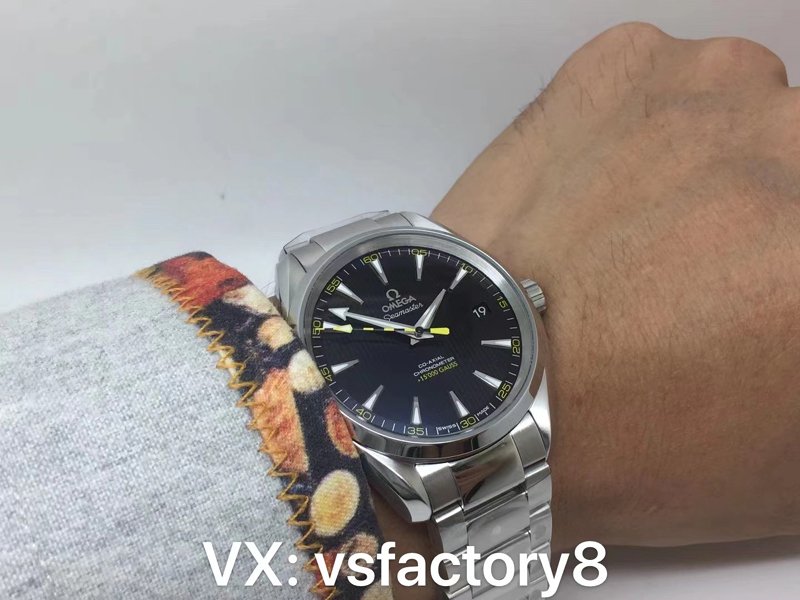 VS廠歐米茄大黃蜂海馬150米8508機質量細節做工評測