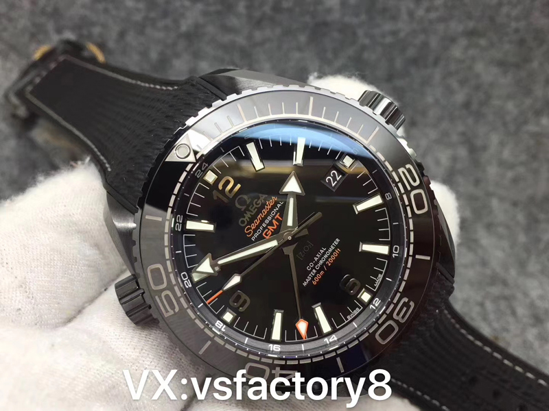 全陶瓷歐米茄海馬600米深海之黑8906機復刻表外觀細節做工復刻的怎么樣